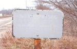 B&O No Trespassing Sign